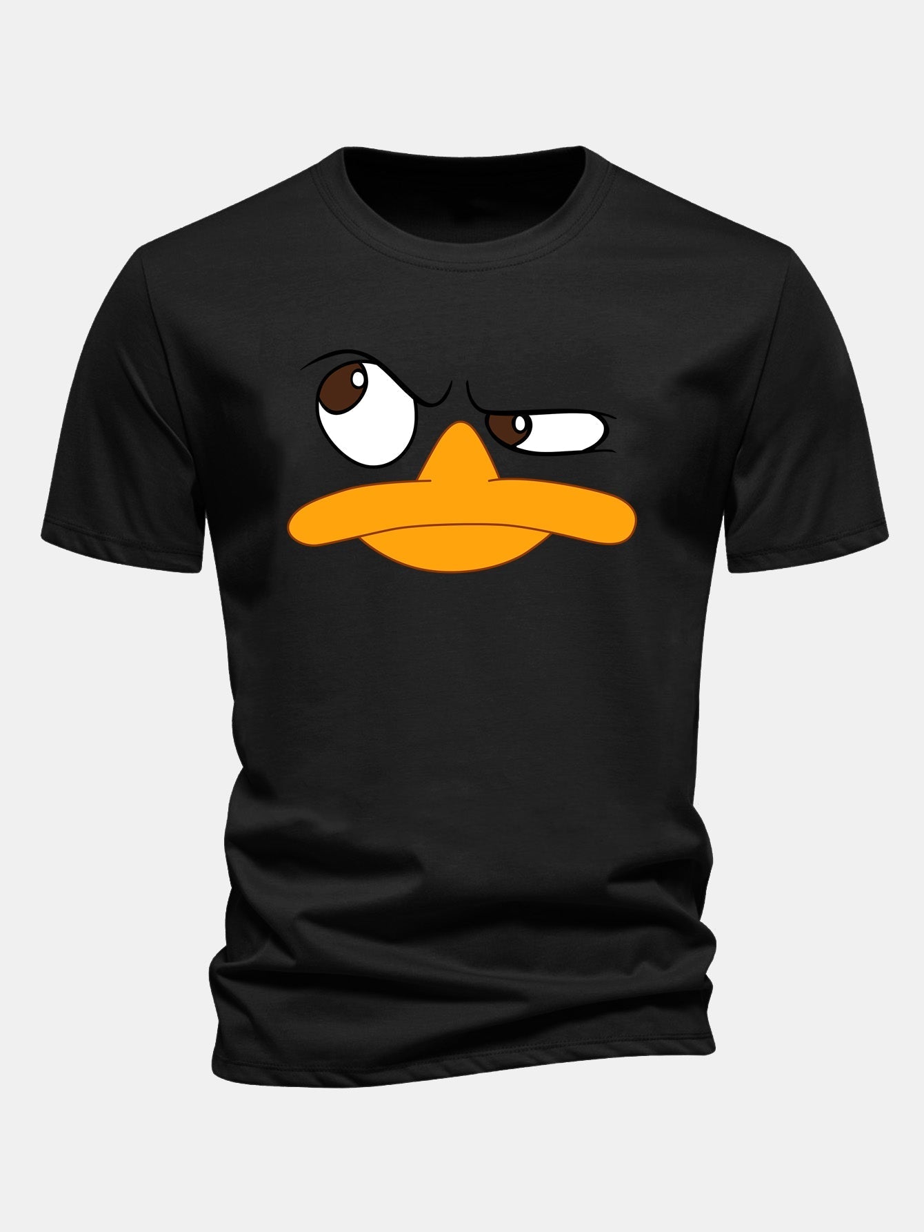 Oliver | Men's Crew Neck T-Shirt | Cartoon Print · Eltrendio