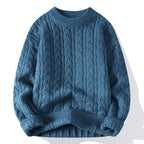 Oliver | Men's Crewneck Jumper | Cable Knit · Eltrendio