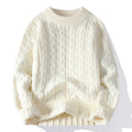 Oliver | Men's Crewneck Jumper | Cable Knit · Eltrendio