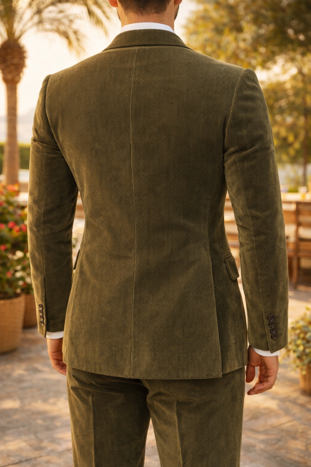 Oliver | Men's Double-Breasted Blazer | Corduroy · Eltrendio