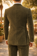 Oliver | Men's Double-Breasted Blazer | Corduroy · Eltrendio