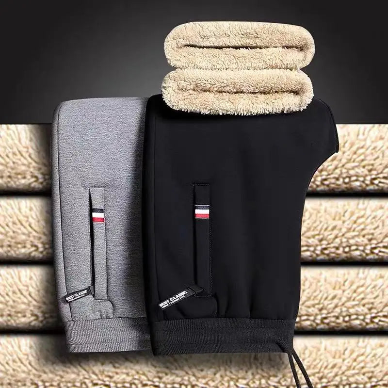 Oliver | Men's Drawstring Joggers | Fleece-Lined · Eltrendio