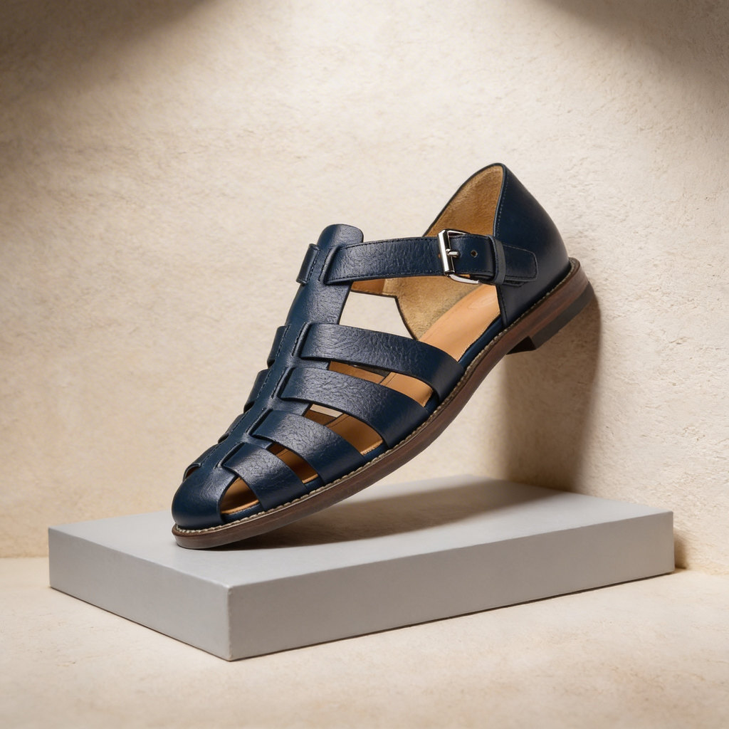 Oliver | Men's Fisherman Sandals | Buckle Strap · Eltrendio