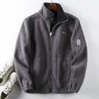 Oliver | Men's Full-Zip Fleece Jacket | High Collar · Eltrendio