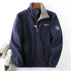 Oliver | Men's Full-Zip Fleece Jacket | High Collar · Eltrendio