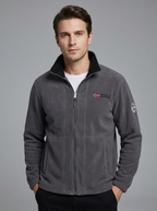 Finley | Men's Full-Zip Fleece Jacket | High Collar-Eltrendio