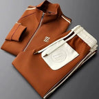 Oliver | Men's Full-Zip Tracksuit | Contrast Trim · Eltrendio