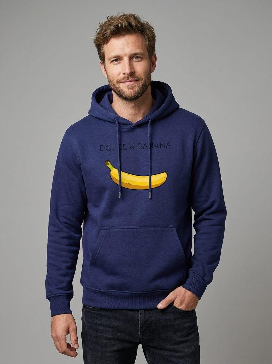 Miles | Men's Graphic Hoodie | Fleece-Lined-Eltrendio