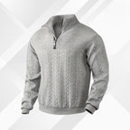 Oliver | Men's Half-Zip Jumper | Cable Knit · Eltrendio