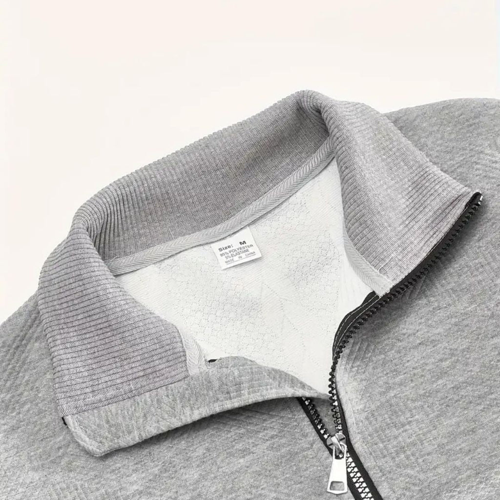 Oliver | Men's Half-Zip Jumper | Cable Knit · Eltrendio