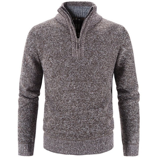 Oliver | Men's Half-Zip Jumper | Knitted · Eltrendio