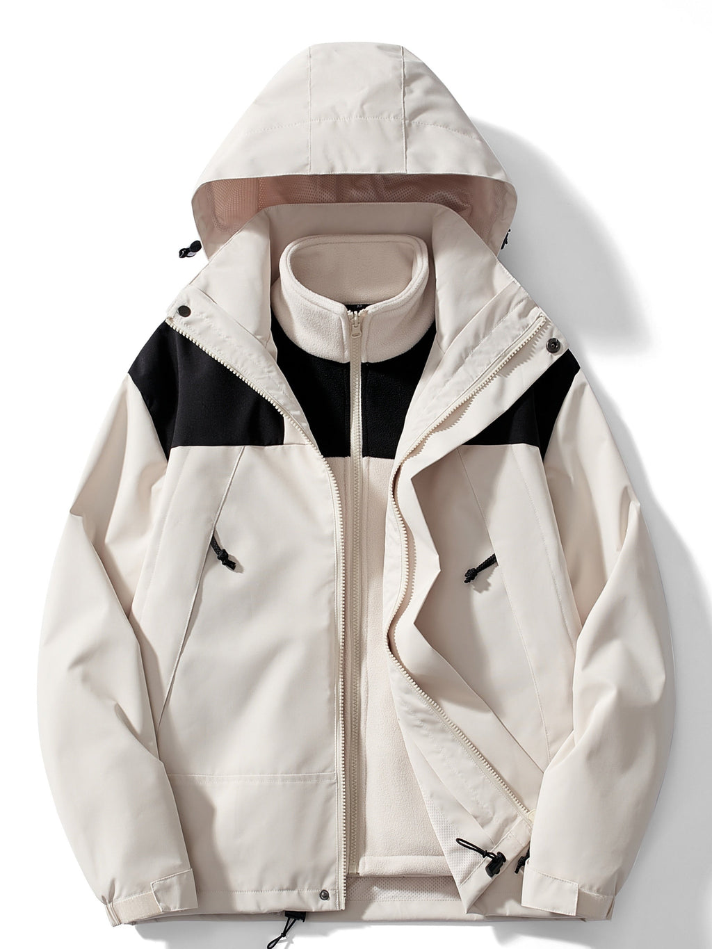 Oliver | Men's Hooded 3-in-1 Jacket | Fleece-Lined · Eltrendio