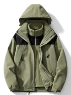 Oliver | Men's Hooded 3-in-1 Jacket | Fleece-Lined · Eltrendio
