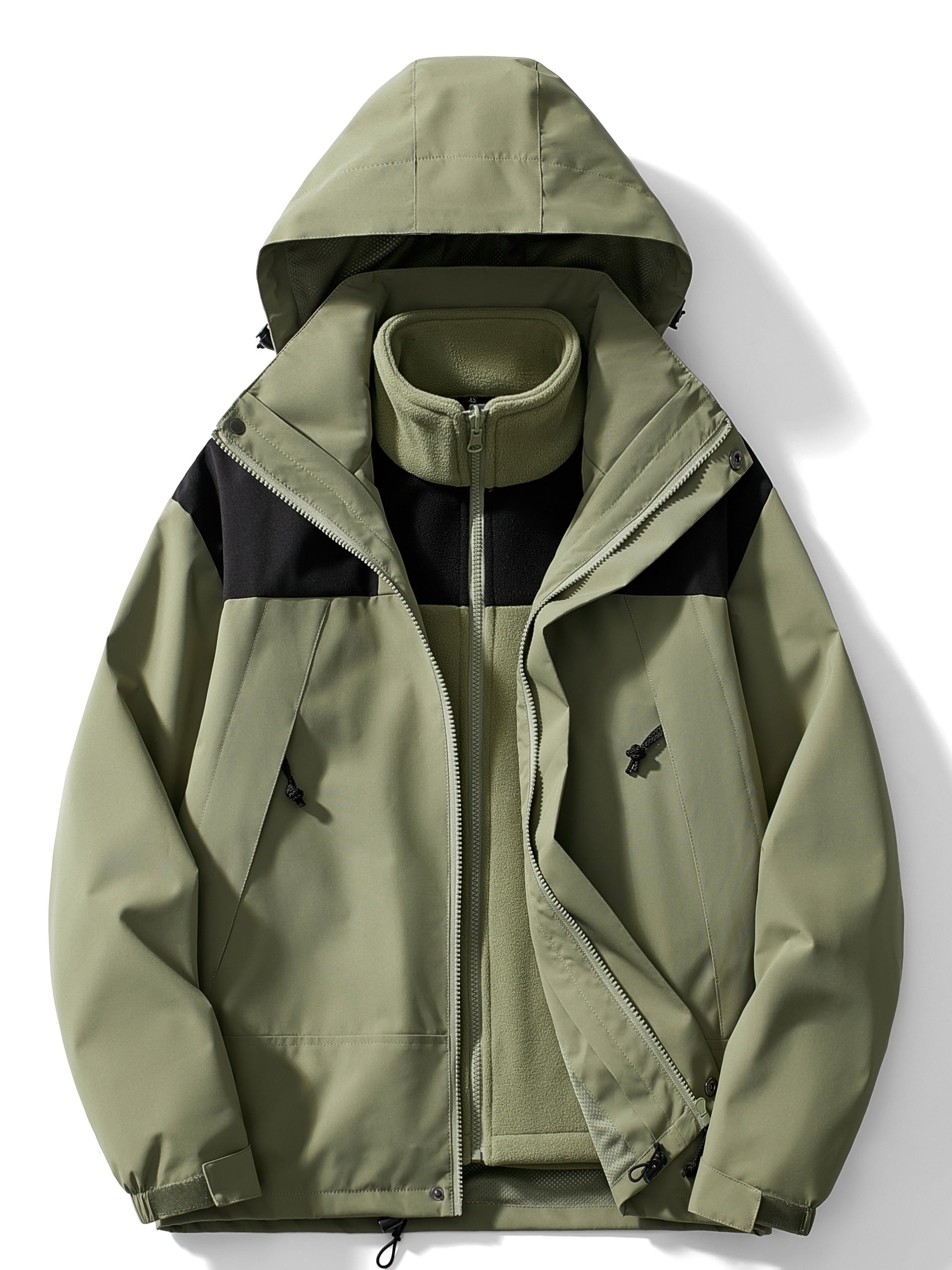Oliver | Men's Hooded 3-in-1 Jacket | Fleece-Lined · Eltrendio
