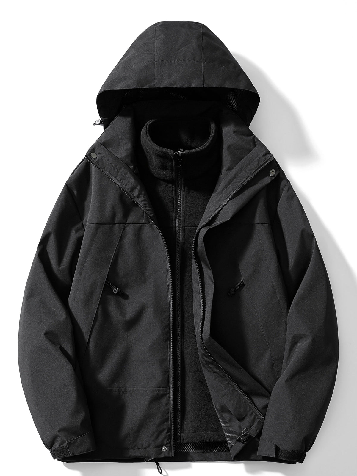 Oliver | Men's Hooded 3-in-1 Jacket | Fleece-Lined · Eltrendio