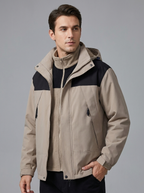 Oliver | Men's Hooded 3-in-1 Jacket | Fleece-Lined-Eltrendio