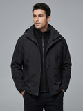 Oliver | Men's Hooded 3-in-1 Jacket | Fleece-Lined-Eltrendio