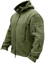Oliver | Men's Hooded Fleece Jacket | Multi-Pocket · Eltrendio