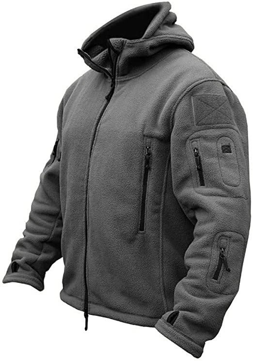 Oliver | Men's Hooded Fleece Jacket | Multi-Pocket · Eltrendio