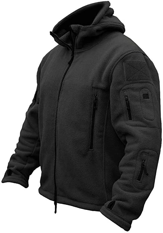 Oliver | Men's Hooded Fleece Jacket | Multi-Pocket · Eltrendio
