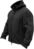 Oliver | Men's Hooded Fleece Jacket | Multi-Pocket · Eltrendio