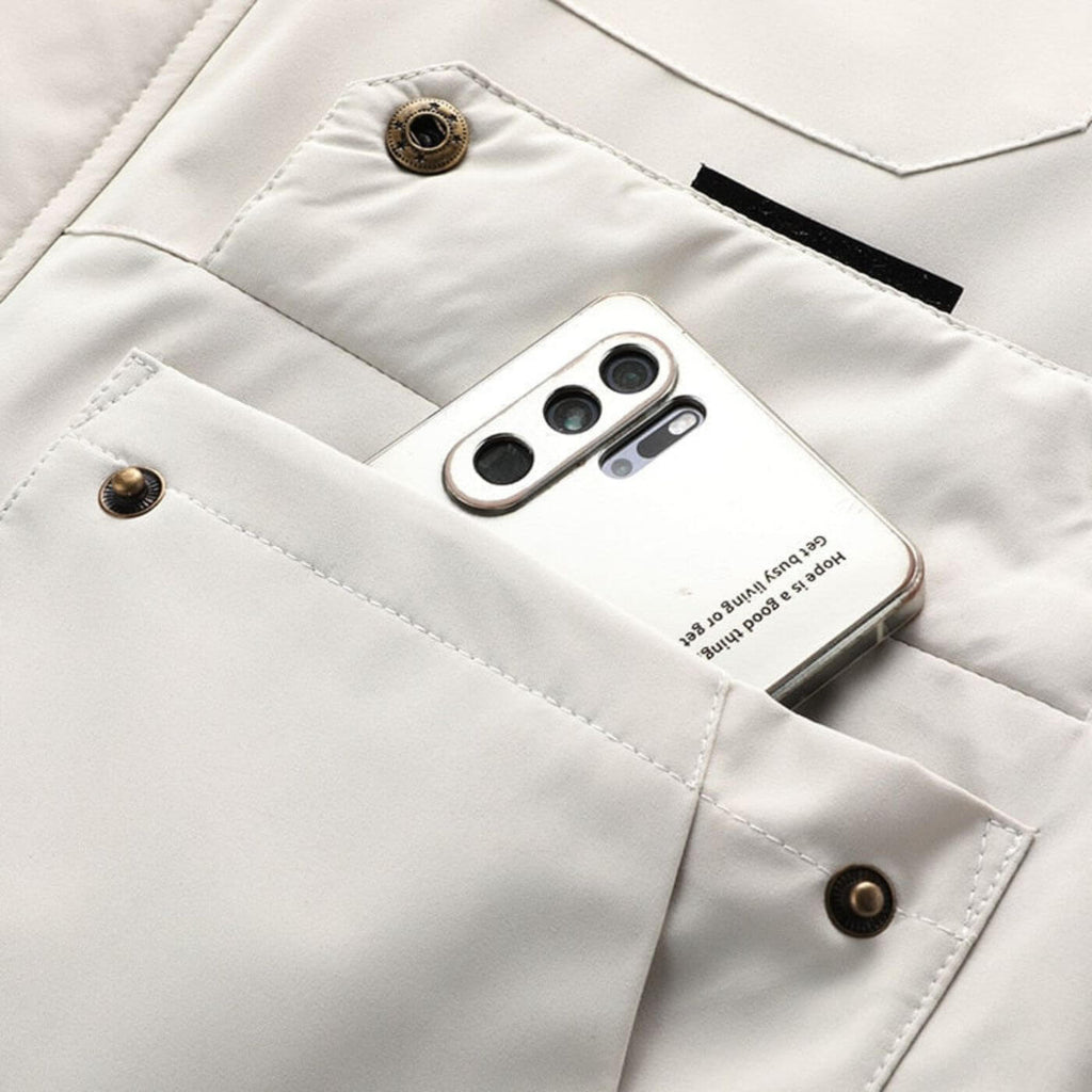 Oliver | Men's Hooded Jacket | Cargo Pockets · Eltrendio