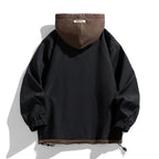 Oliver | Men's Hooded Jacket | Drawstring Hood · Eltrendio