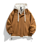 Oliver | Men's Hooded Jacket | Drawstring Hood · Eltrendio