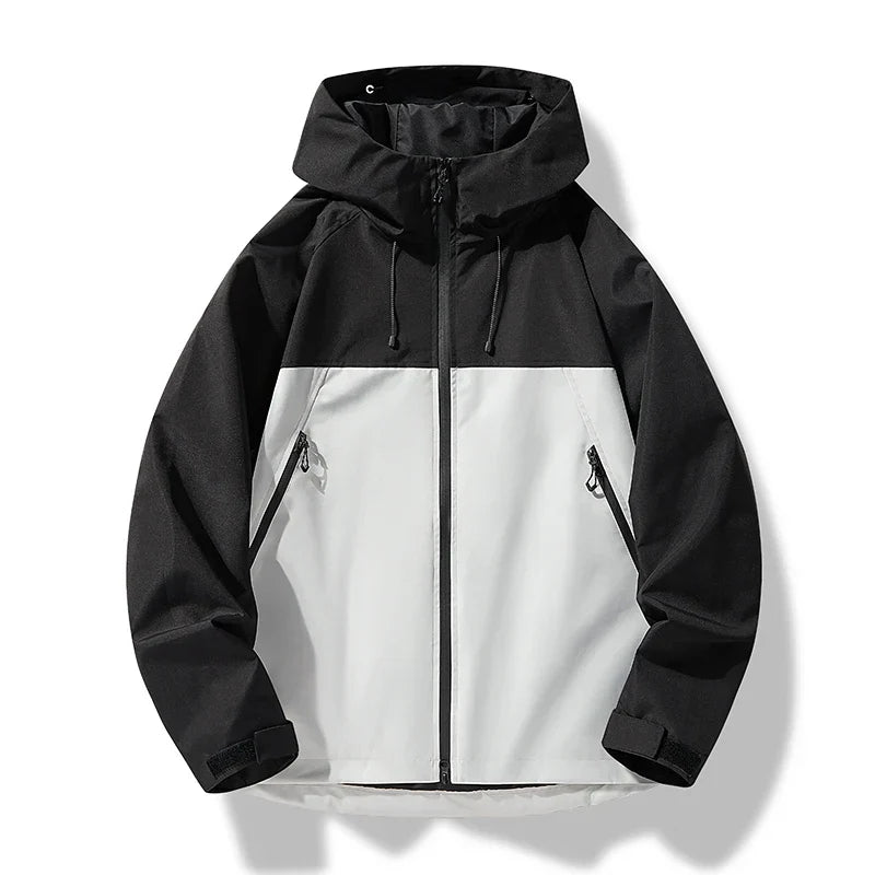 Oliver | Men's Hooded Jacket | Waterproof Shell · Eltrendio