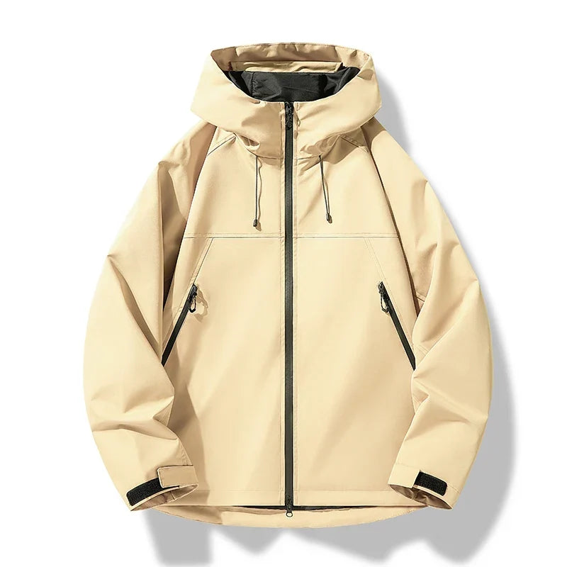 Oliver | Men's Hooded Jacket | Waterproof Shell · Eltrendio