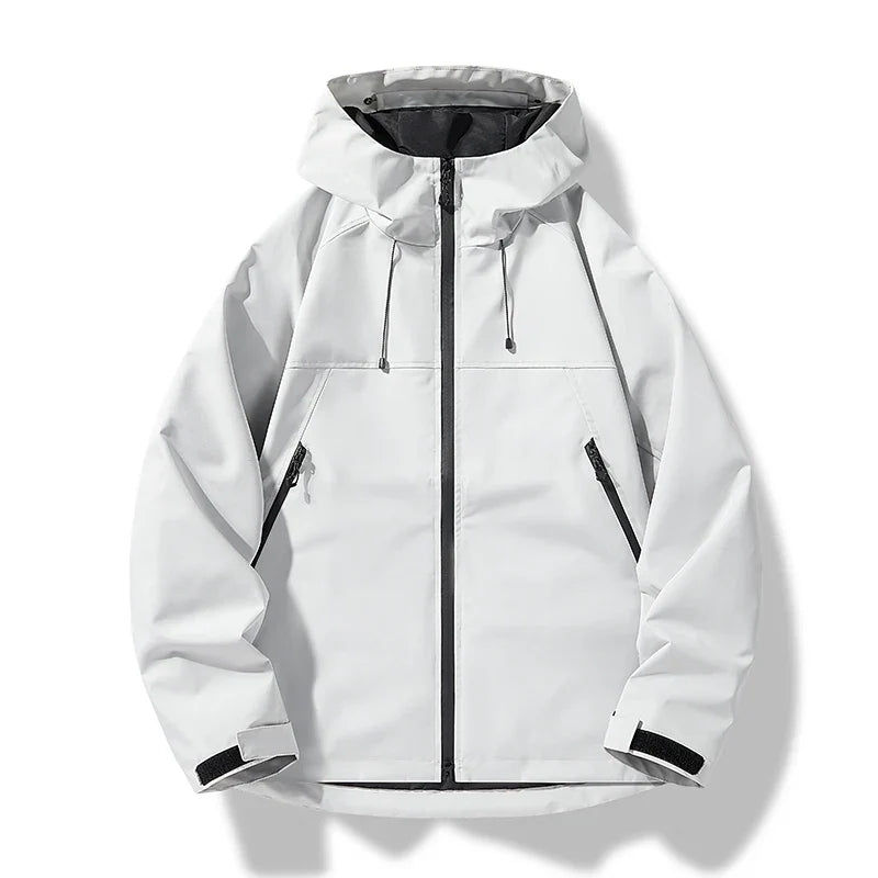 Oliver | Men's Hooded Jacket | Waterproof Shell · Eltrendio
