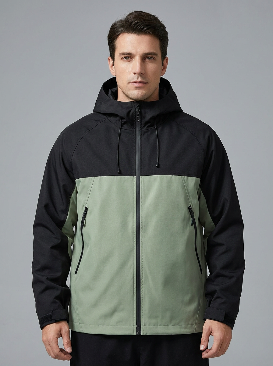 Oliver | Men's Hooded Jacket | Waterproof Shell-Eltrendio