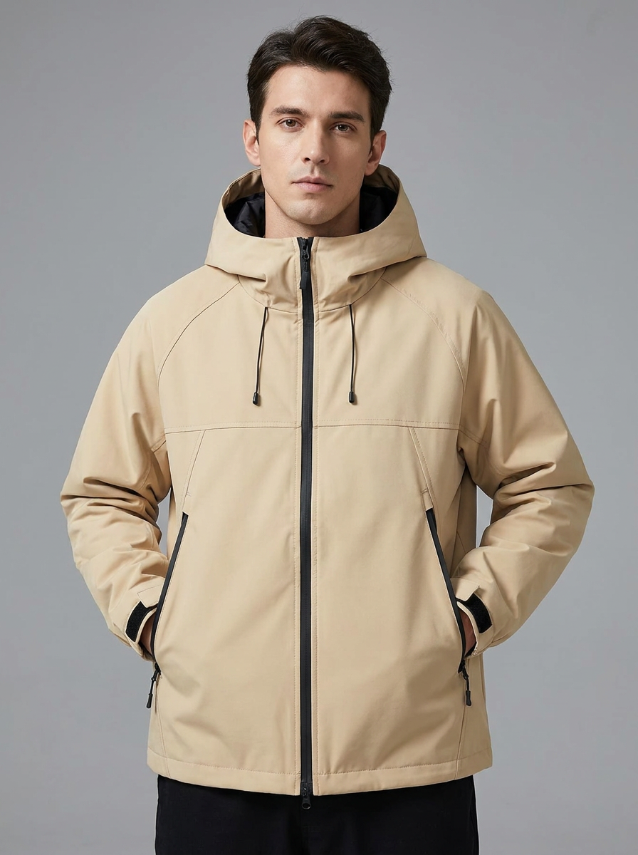 Oliver | Men's Hooded Jacket | Waterproof Shell-Eltrendio