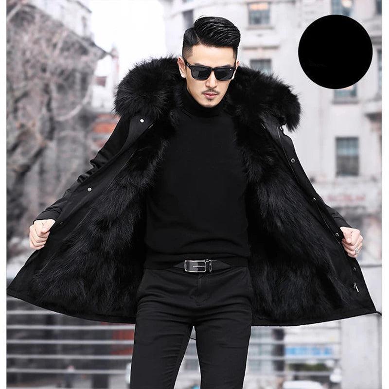 Oliver | Men's Hooded Parka | Fur-Lined · Eltrendio