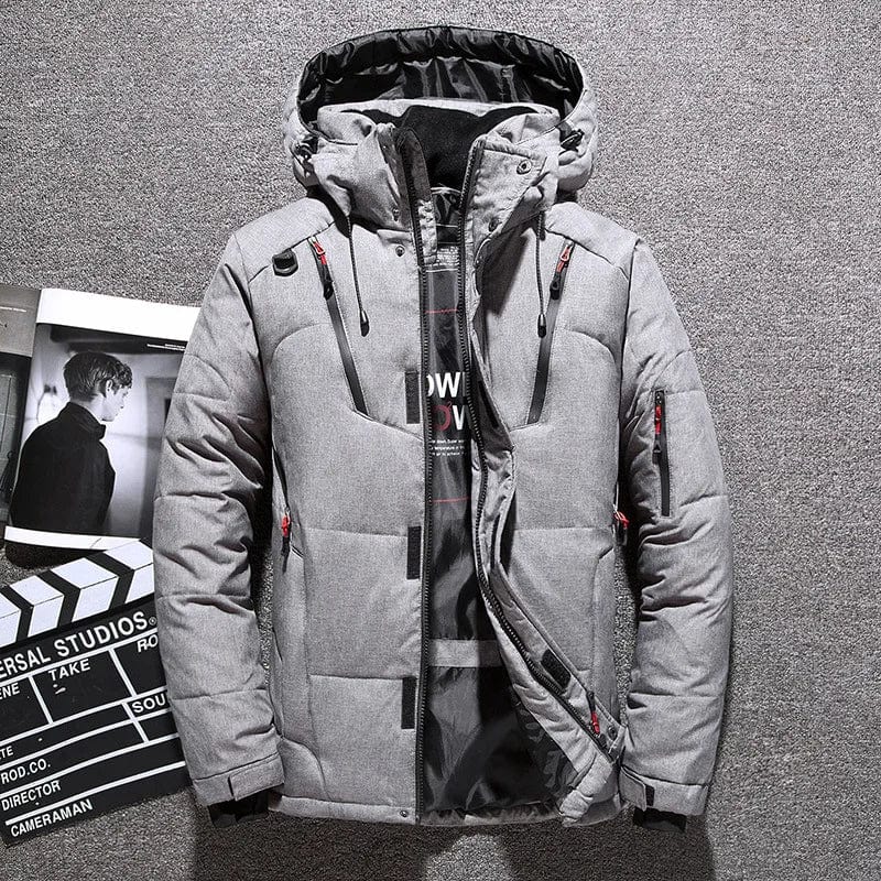 Oliver | Men's Hooded Puffer Jacket | Down-Filled · Eltrendio