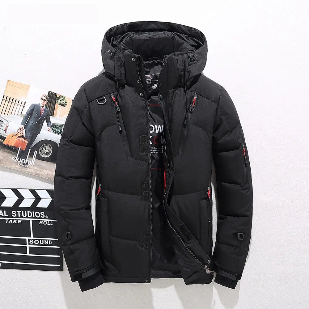 Oliver | Men's Hooded Puffer Jacket | Down-Filled · Eltrendio