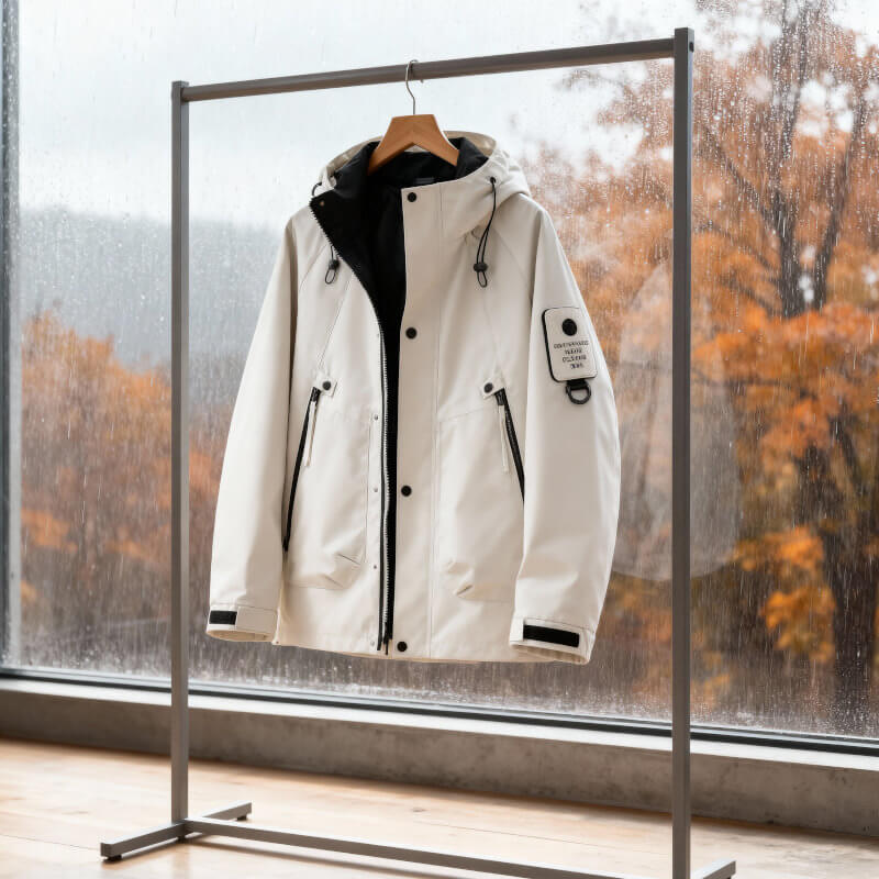 Oliver | Men's Hooded Rain Jacket | Waterproof · Eltrendio