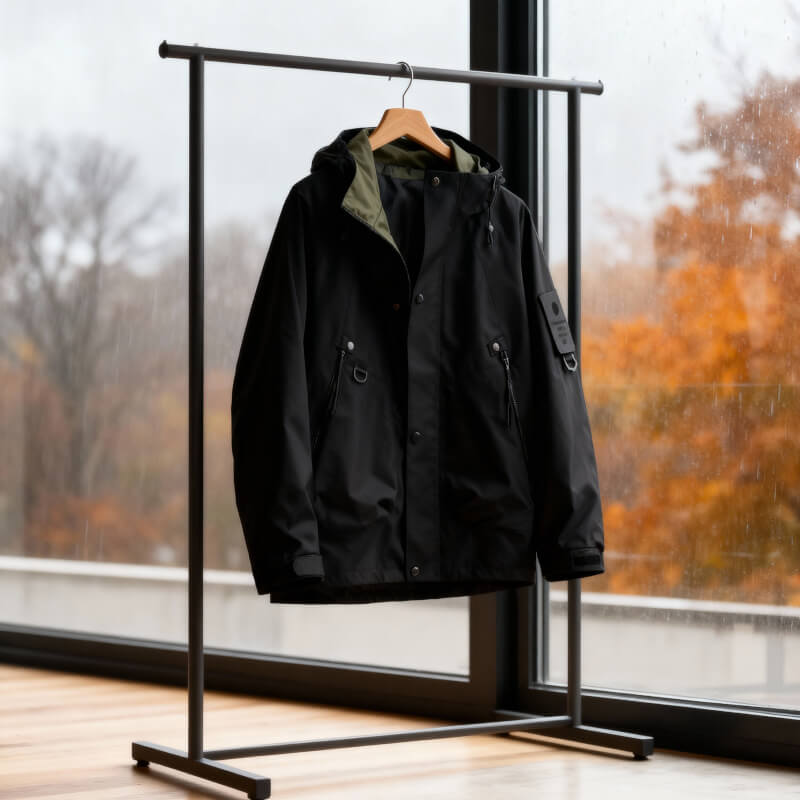Oliver | Men's Hooded Rain Jacket | Waterproof · Eltrendio