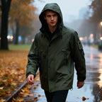 Oliver | Men's Hooded Rain Jacket | Waterproof · Eltrendio