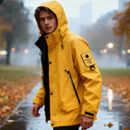 Oliver | Men's Hooded Rain Jacket | Waterproof · Eltrendio