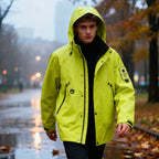 Oliver | Men's Hooded Rain Jacket | Waterproof · Eltrendio