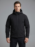 Hudson | Men's Hooded Softshell Jacket | Zip-Up-Eltrendio