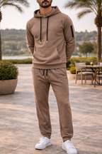 Oliver | Men's Hooded Tracksuit Set | Zip Pocket · Eltrendio