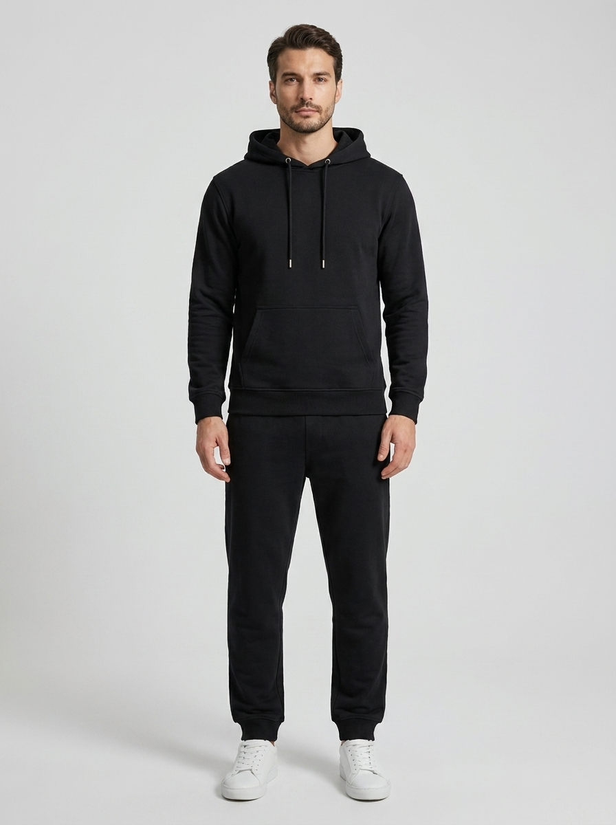 Harry | Men's Hooded Tracksuit Set | Zip Pocket-Eltrendio