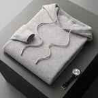 Oliver | Men's Knitted Hoodie | Drawstring Hood · Eltrendio