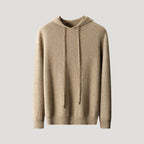 Oliver | Men's Knitted Hoodie | Drawstring Hood · Eltrendio