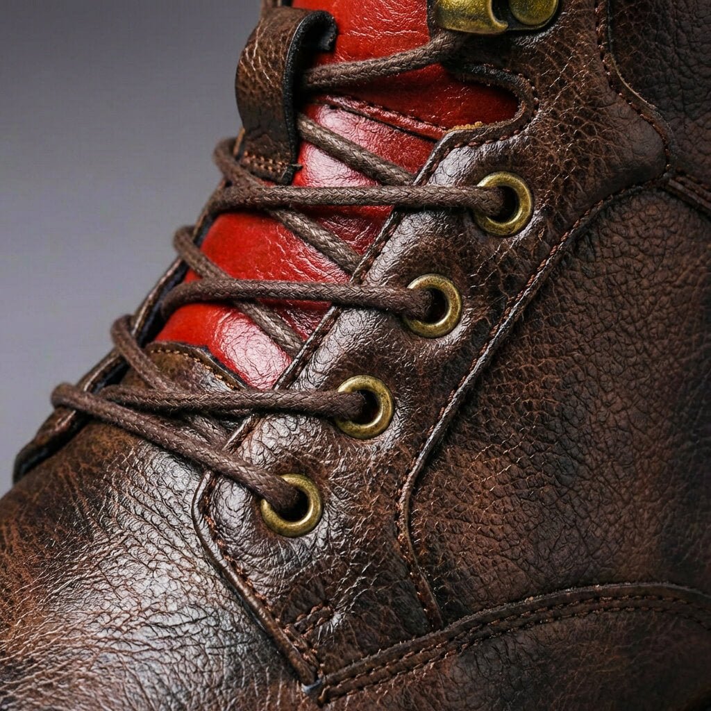 Oliver | Men's Lace-Up Ankle Boots | Cap-Toe Leather · Eltrendio