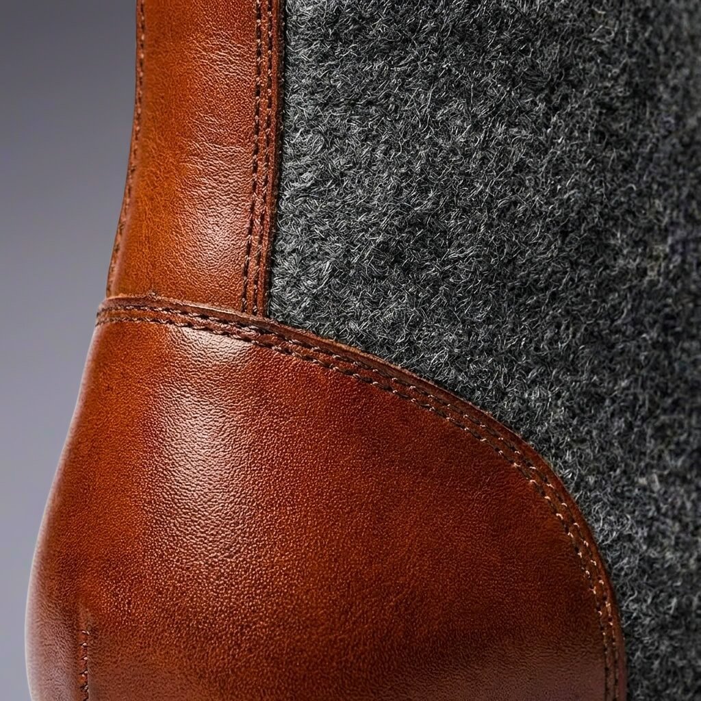 Oliver | Men's Lace-Up Boots | Leather Toe · Eltrendio