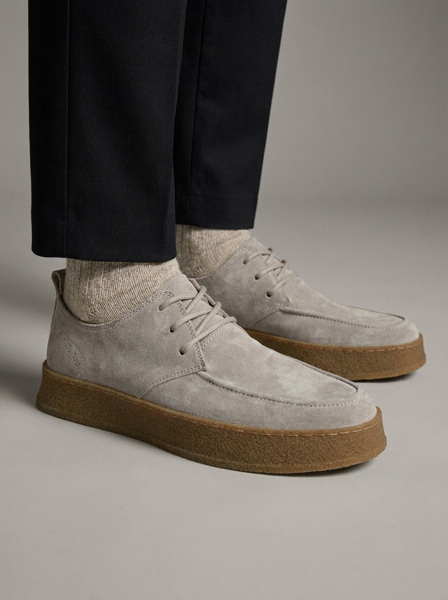 Oliver | Men's Lace-Up Shoes | Suede-Eltrendio
