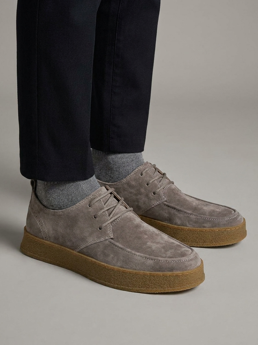 Oliver | Men's Lace-Up Shoes | Suede-Eltrendio
